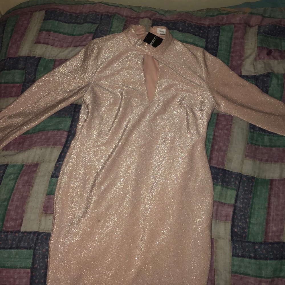 Shimmery evening dress